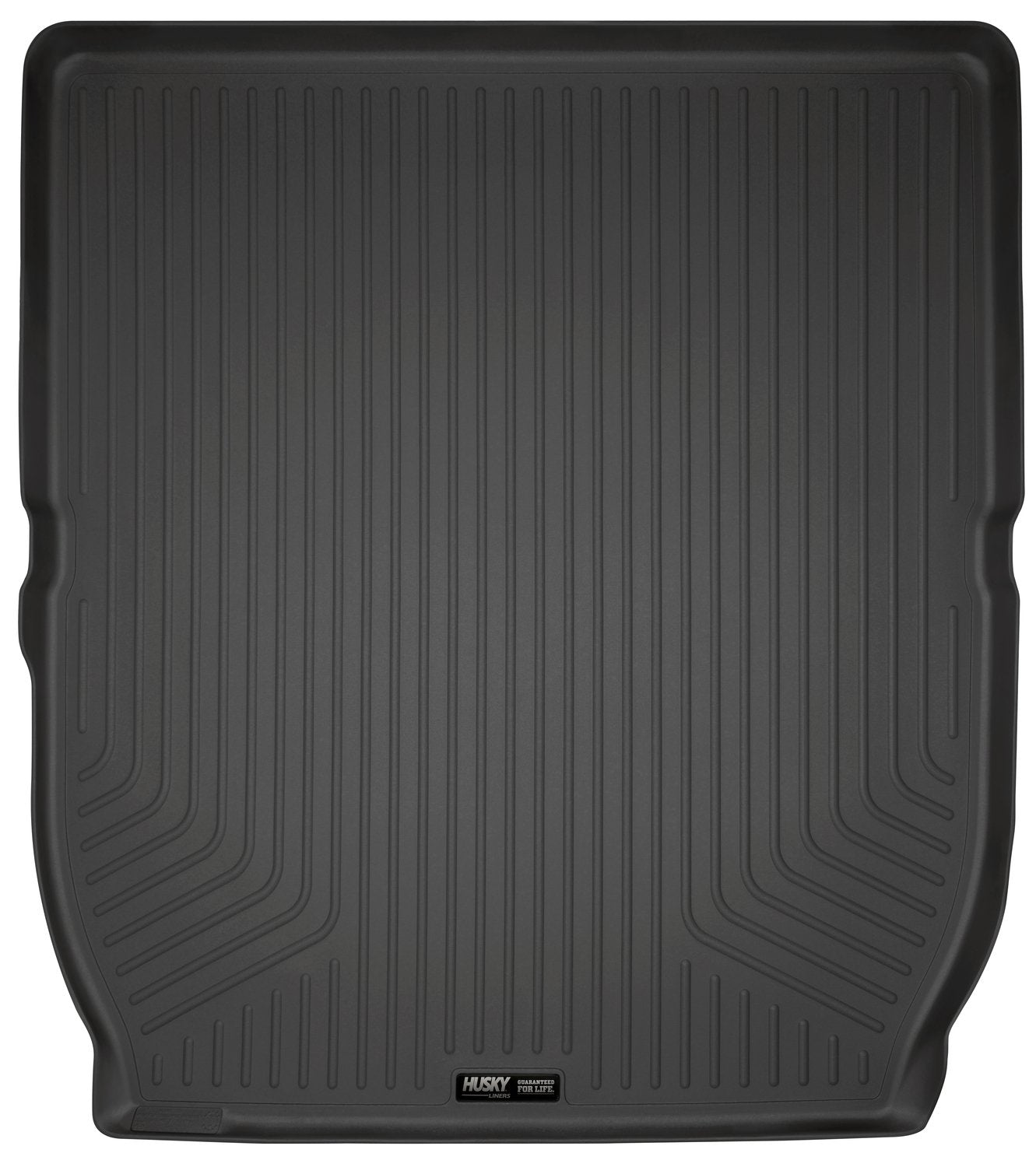 Husky Liners Cargo Liner Weatherbeater | Fits 2008-2017 Buick Enclave; 2009-2017 Chevrolet Traverse (to Back of 2nd Row Over Folded Flat 3rd Row) | 1-pc Black - 22021