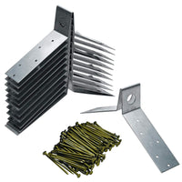 A230400 Werner Knock Down Roof Anchor, 1 Pack of 12