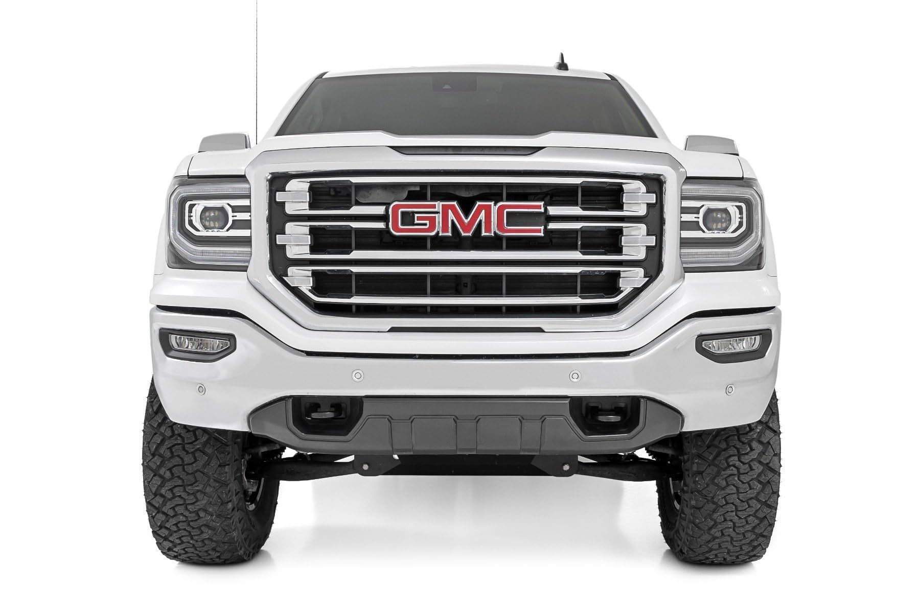 7" Lift Kit with Vertex Coilovers/V2 Rear Shocks for Chevy Silverado & GMC Sierra 1500 Rough Country (2016-2018 w/Stamped Steel Control Arms)