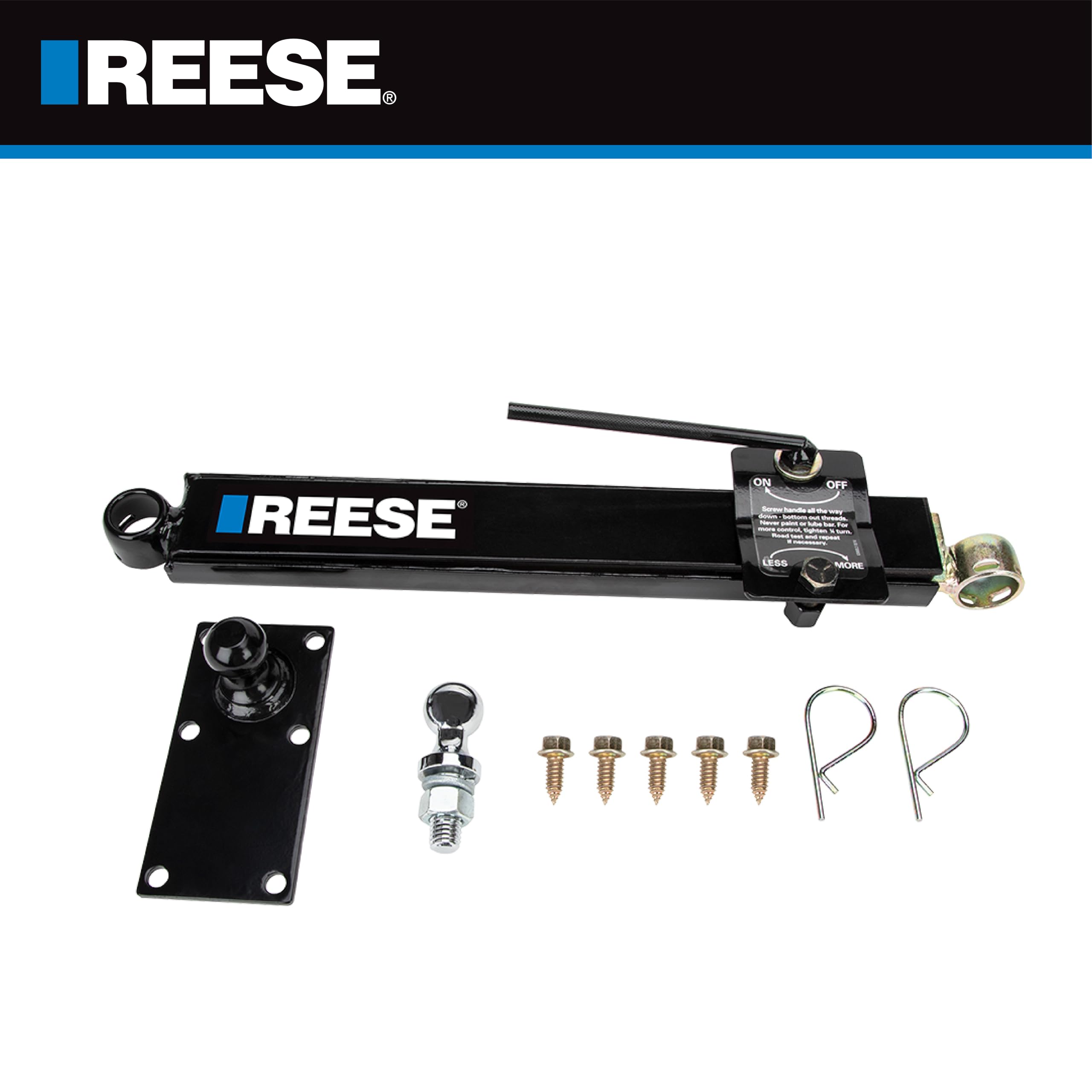 Pro-series REESE 83660 Weight Distribution Sway Control, Friction