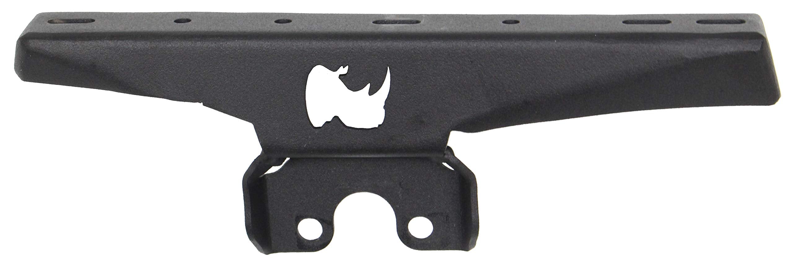 Go Rhino LED Light Mounts XE for Single or Dually Cube 3" x 3" Lights or 20", 30", or 40" Double Row LED Bar | Mild Steel, Textured Black | 599501T