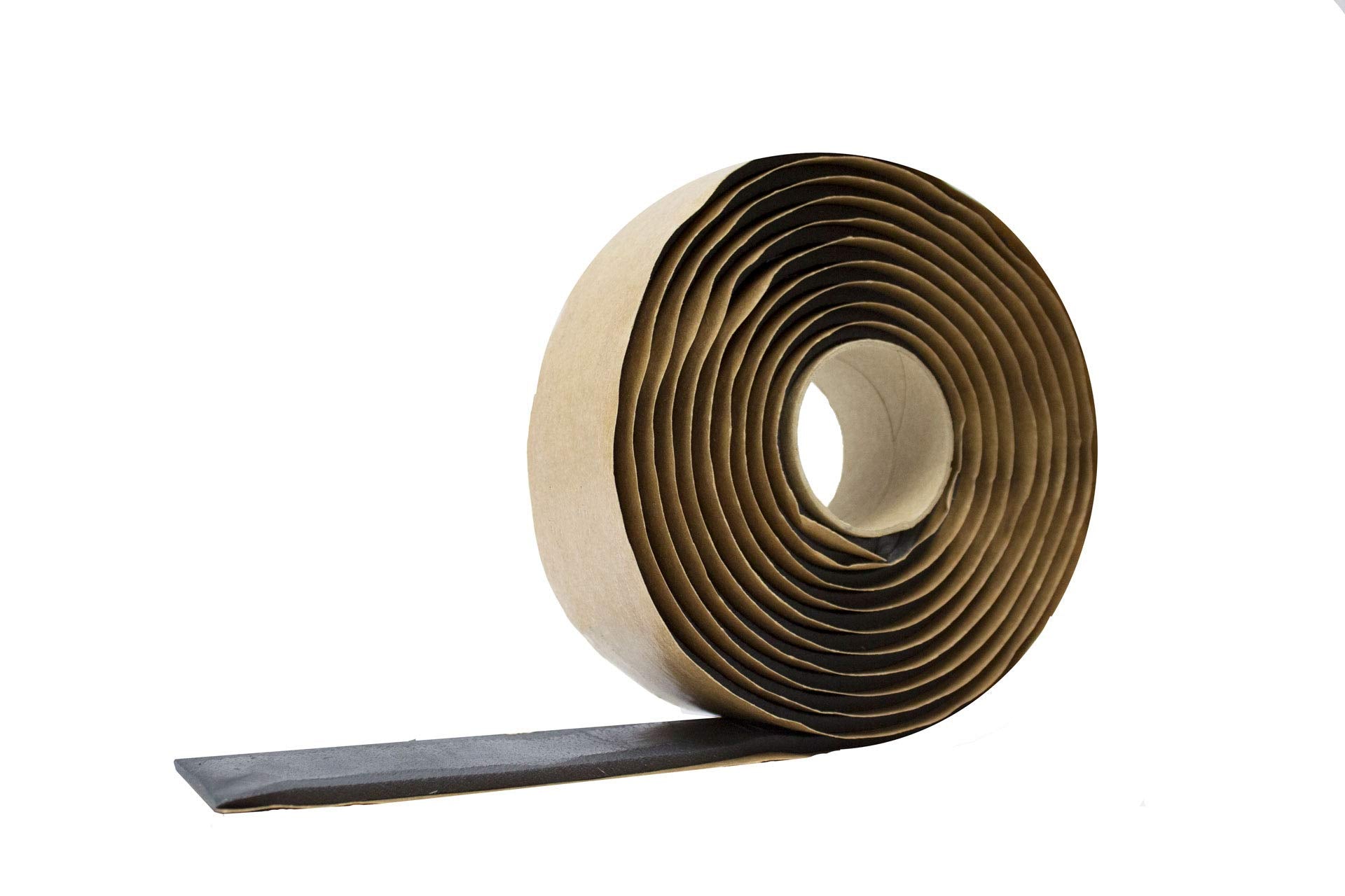 COMP LIPPERT QTDG 1/8" x 1" x 30' Trim Grade Tape, Dark Gray (16/Case)