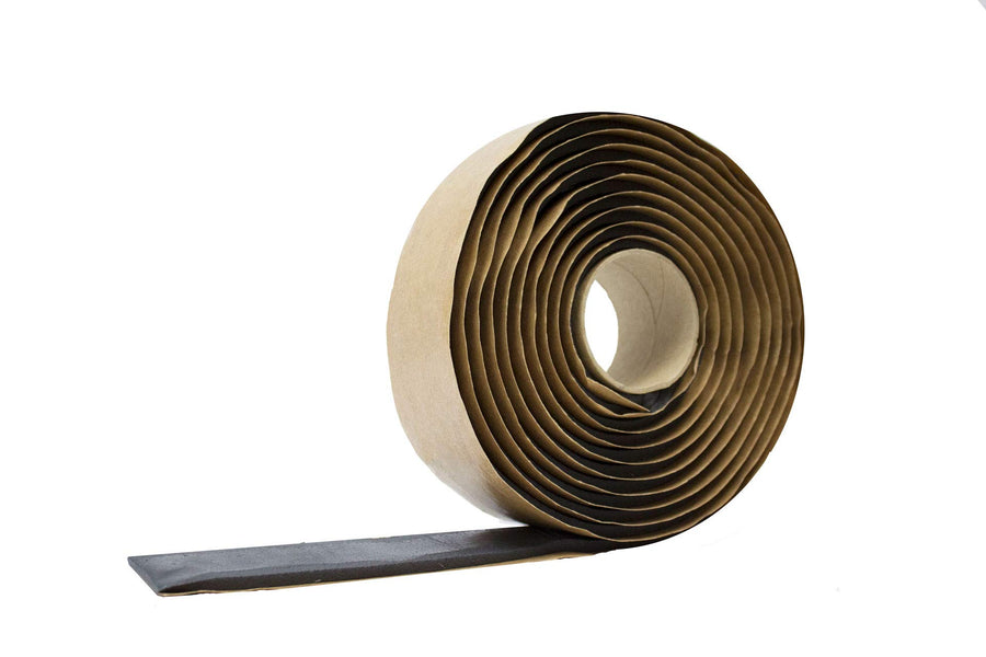 COMP LIPPERT QTDG 1/8" x 1" x 30' Trim Grade Tape, Dark Gray (16/Case)