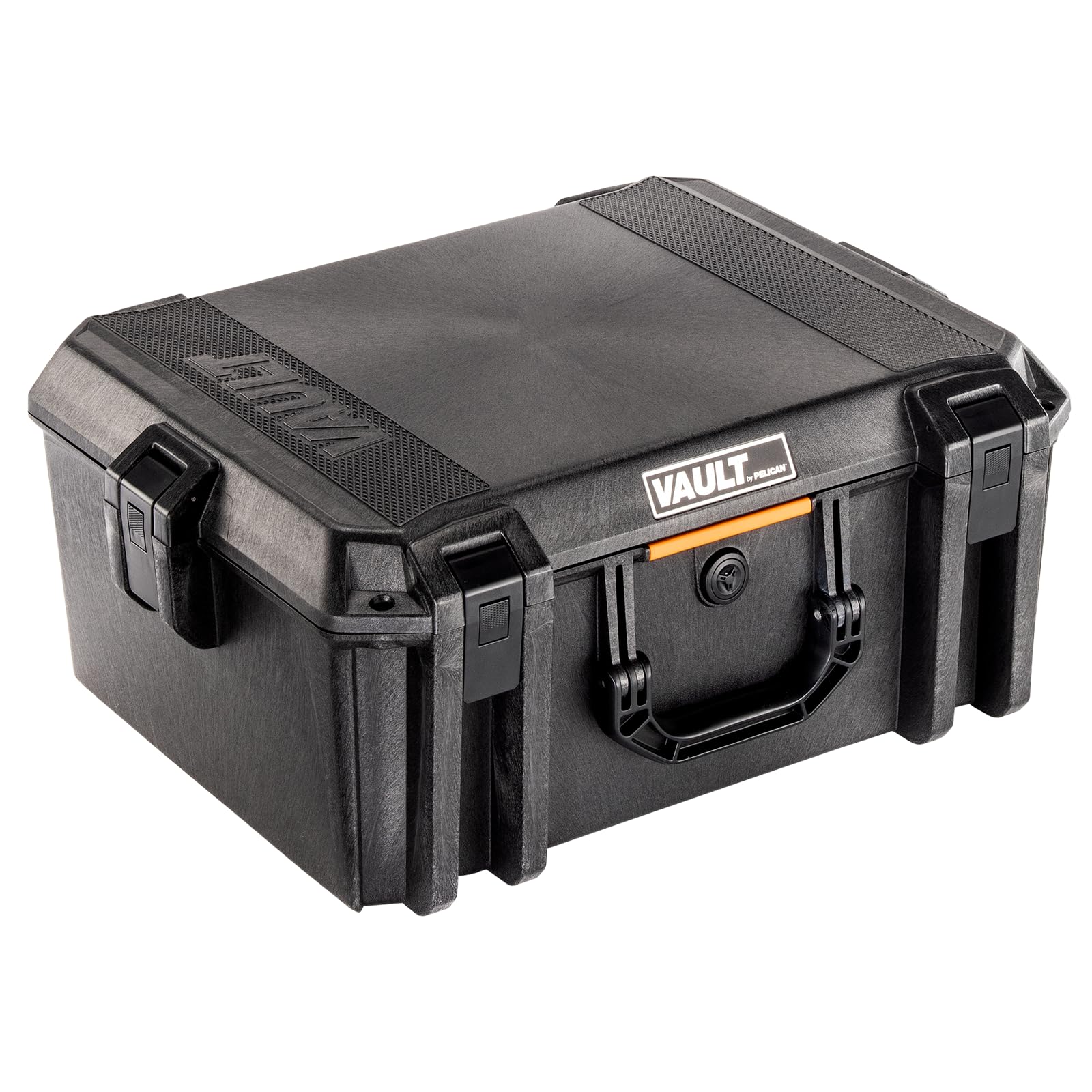 V550 Pelican Vault - Multi-Purpose Hard Case with Padded Dividers for Camera, Drone, Equipment, Electronics, and Gear (Black)