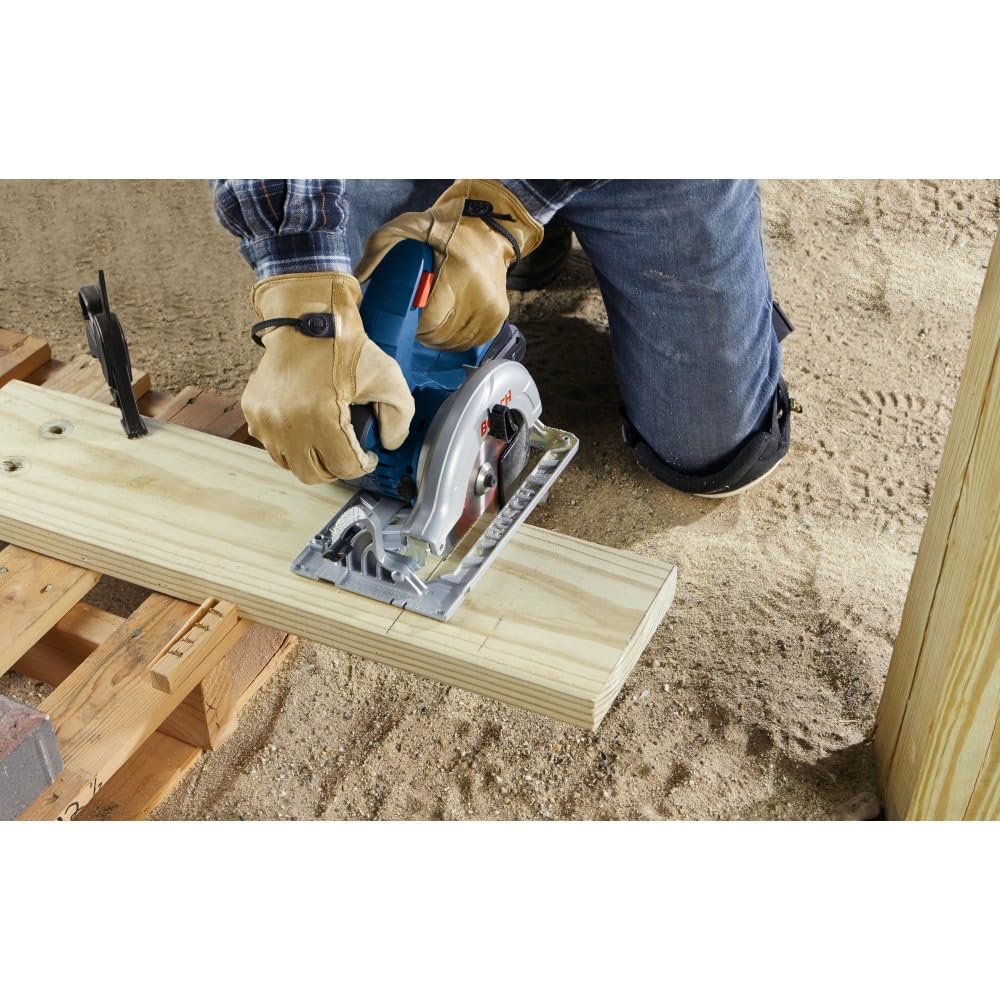 BOSCH 18V CCS180-B15 6-1/2 In. Blade-Left Circular Saw Kit with (1) CORE18V 4 Ah Advanced Power Battery