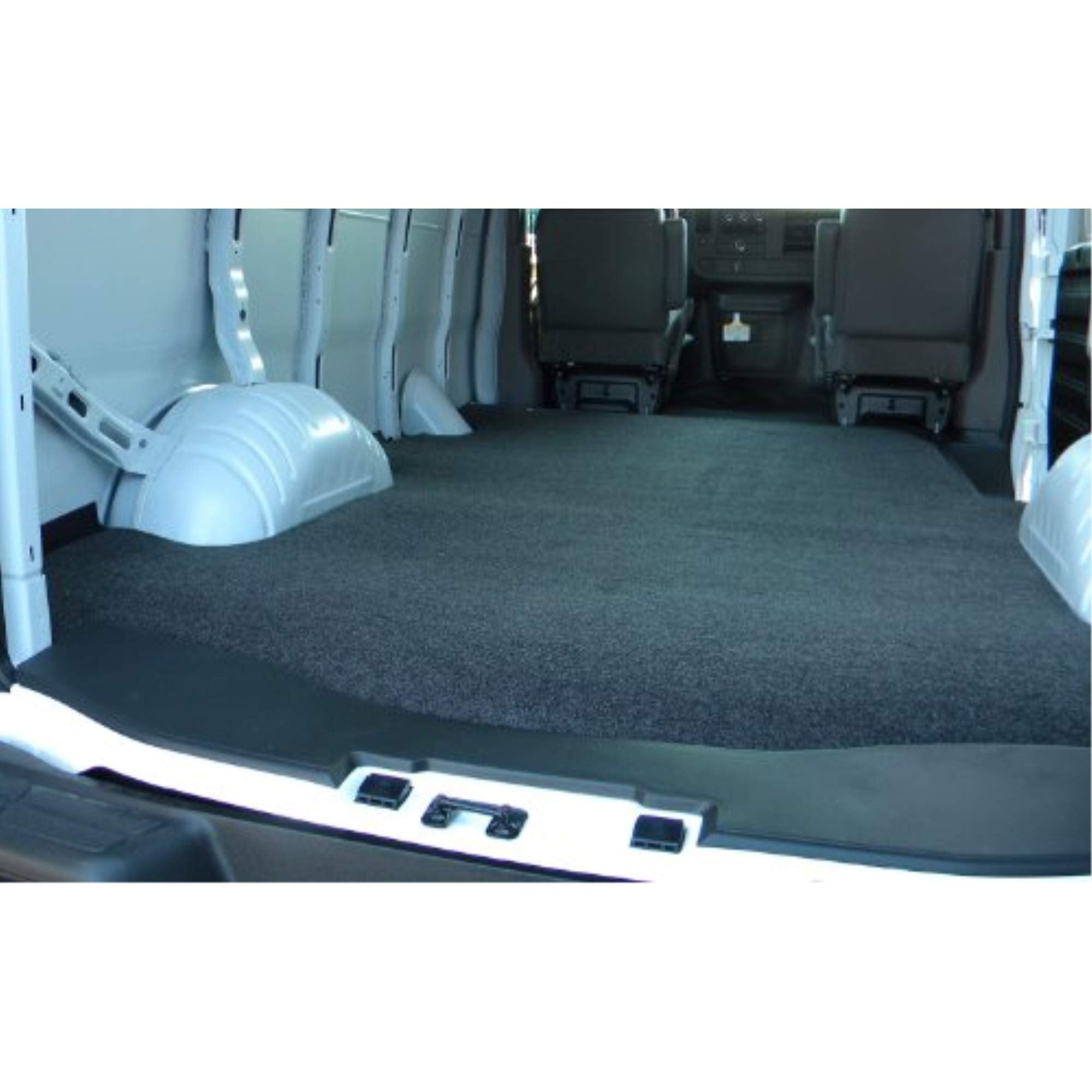 VanRug / Bedrug | Fits 96 - 2024 Chevy Express / GMC Savana Extended, Charcoal Grey | VRG96X