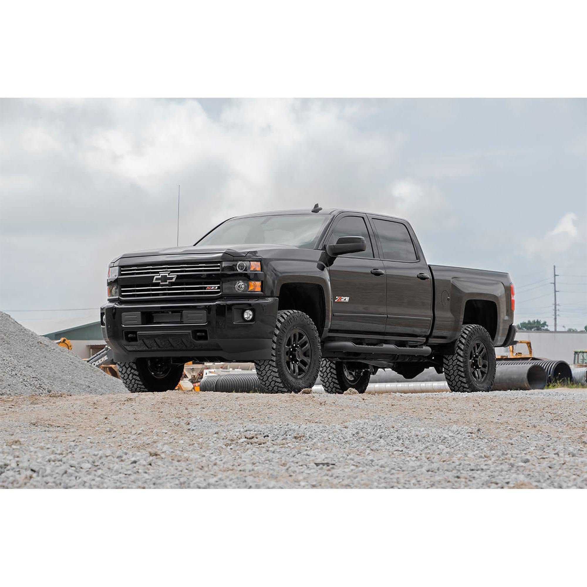 3.5" Lift Kit Rough Country for 2011-2019 Chevy/GMC 2500/3500 2WD/4WD- 95940RED
