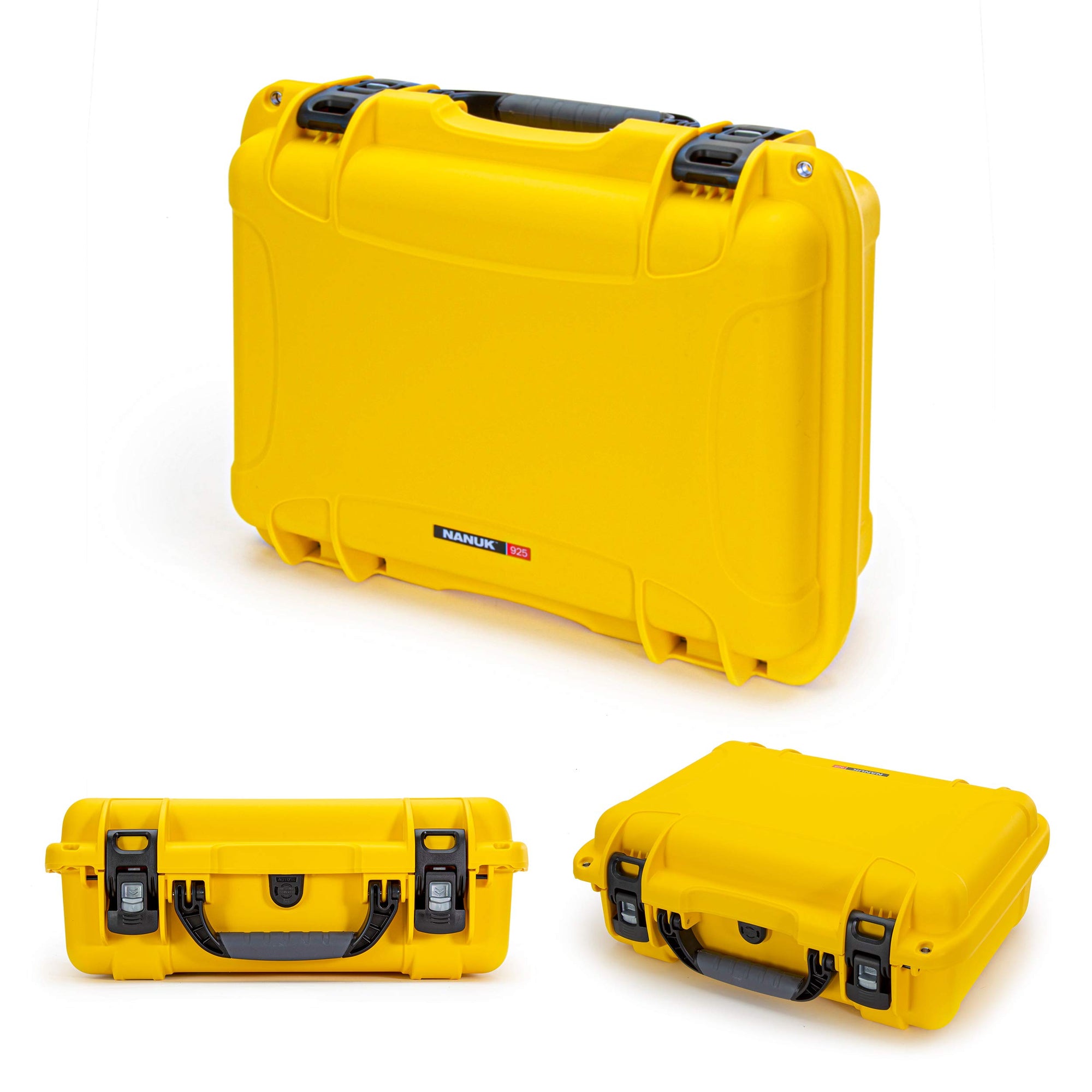 Waterproof Nanuk 925 Hard Case with Padded Dividers - Yellow