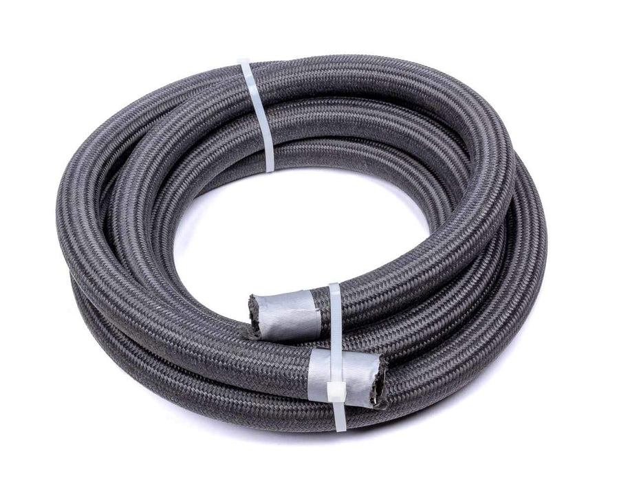 10 an Fragola Hose, 6 ft, Braided Fire Retardant Fabric, Wire Reinforced, PTFE, Black, Each