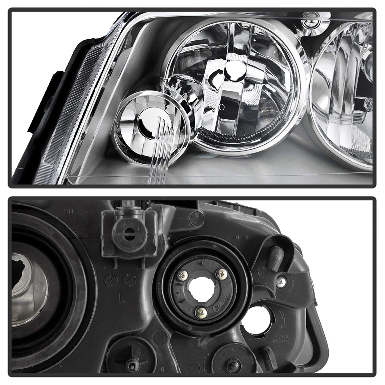 OEM Style Xtune Headlights (HD-JH-CHRTC08-OE-L) (OE)