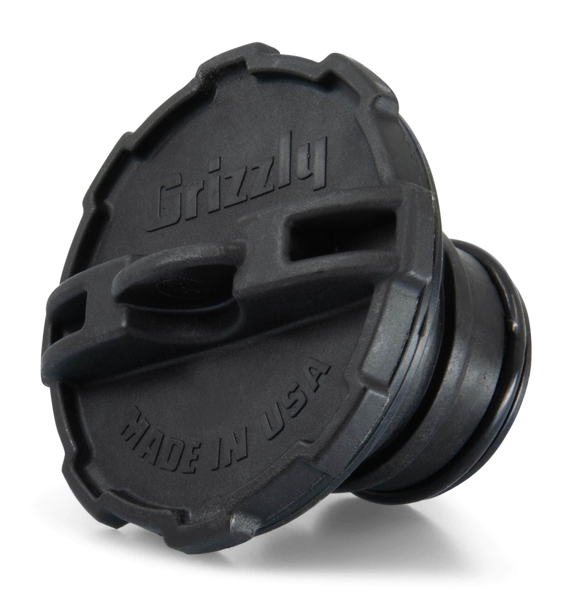 TorrentTwist Grizzly | 2 in Drain Plug Coolers Cooler Accessory | Made in USA | Sold Individually | Black