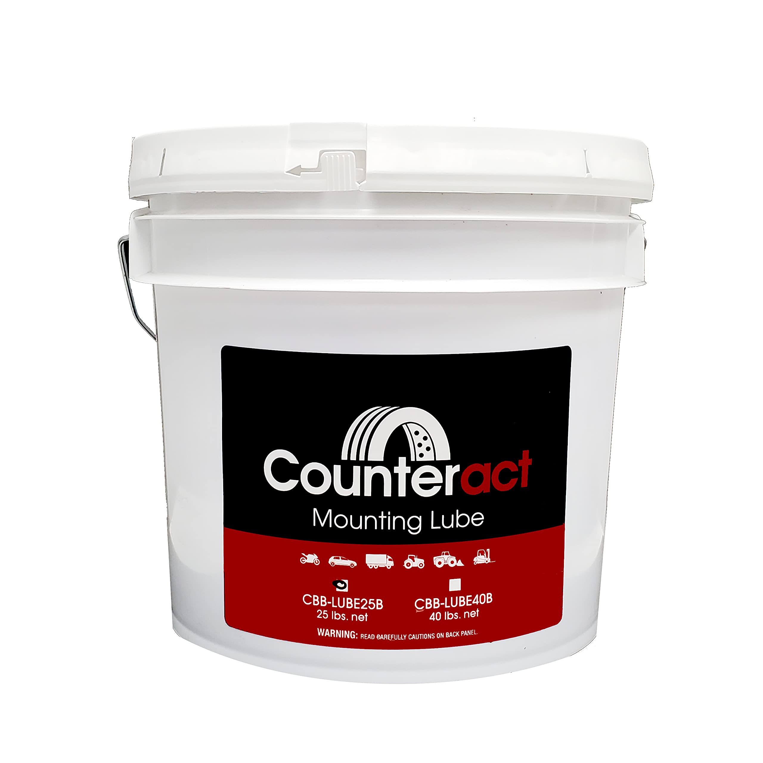 Premium Counteract Tire Mounting Lube for All Tire/Wheel Applications (25lb) CBB-LUBE25B