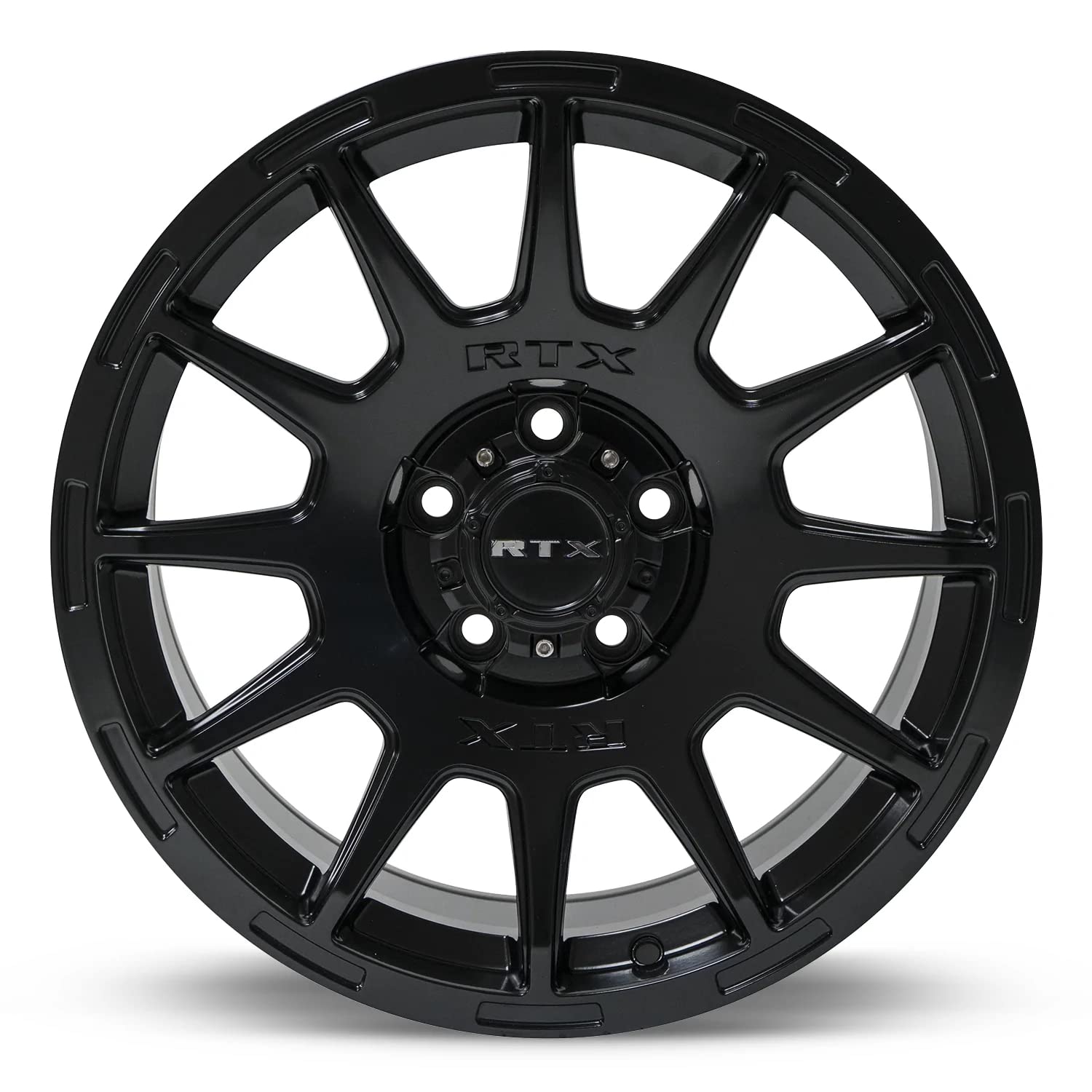 Custom RTX MINI BAJA Wheel - 17x8.5, 35 Offset, 5x114.3 Bolt Pattern, 73.1mm Hub - Satin Black Rim