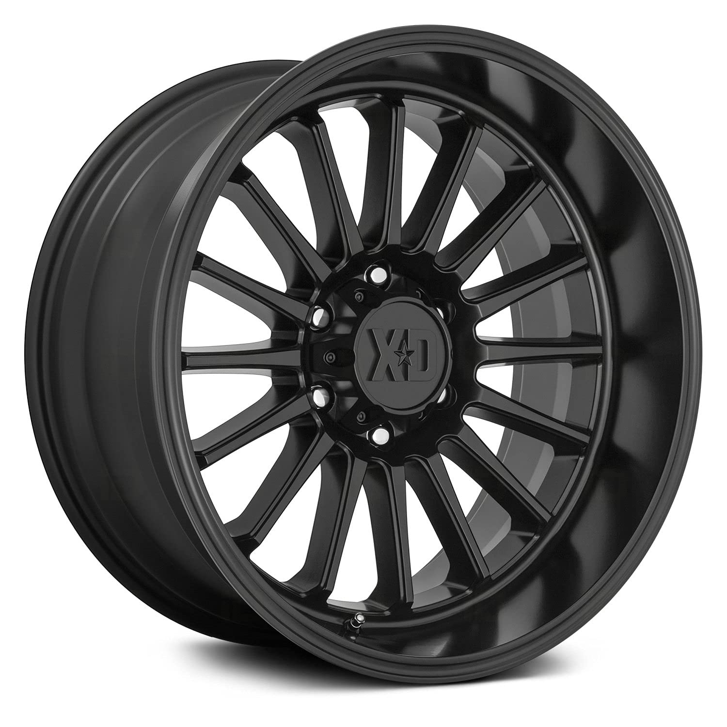 Xd857 Whiplash Satin Black Wheel XD Wheels with Alloy Steel (22 x 10. inches /5 x 71 mm, -18 mm Offset)