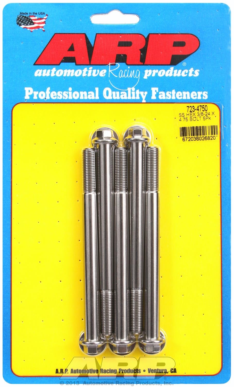 Hex Bolt ARP (723-4750), Stainless Steel