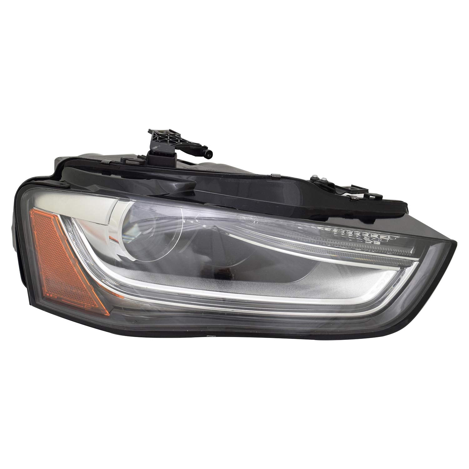 Right TYC Headlight Assembly Compatible with 2013-2016 Audi A4