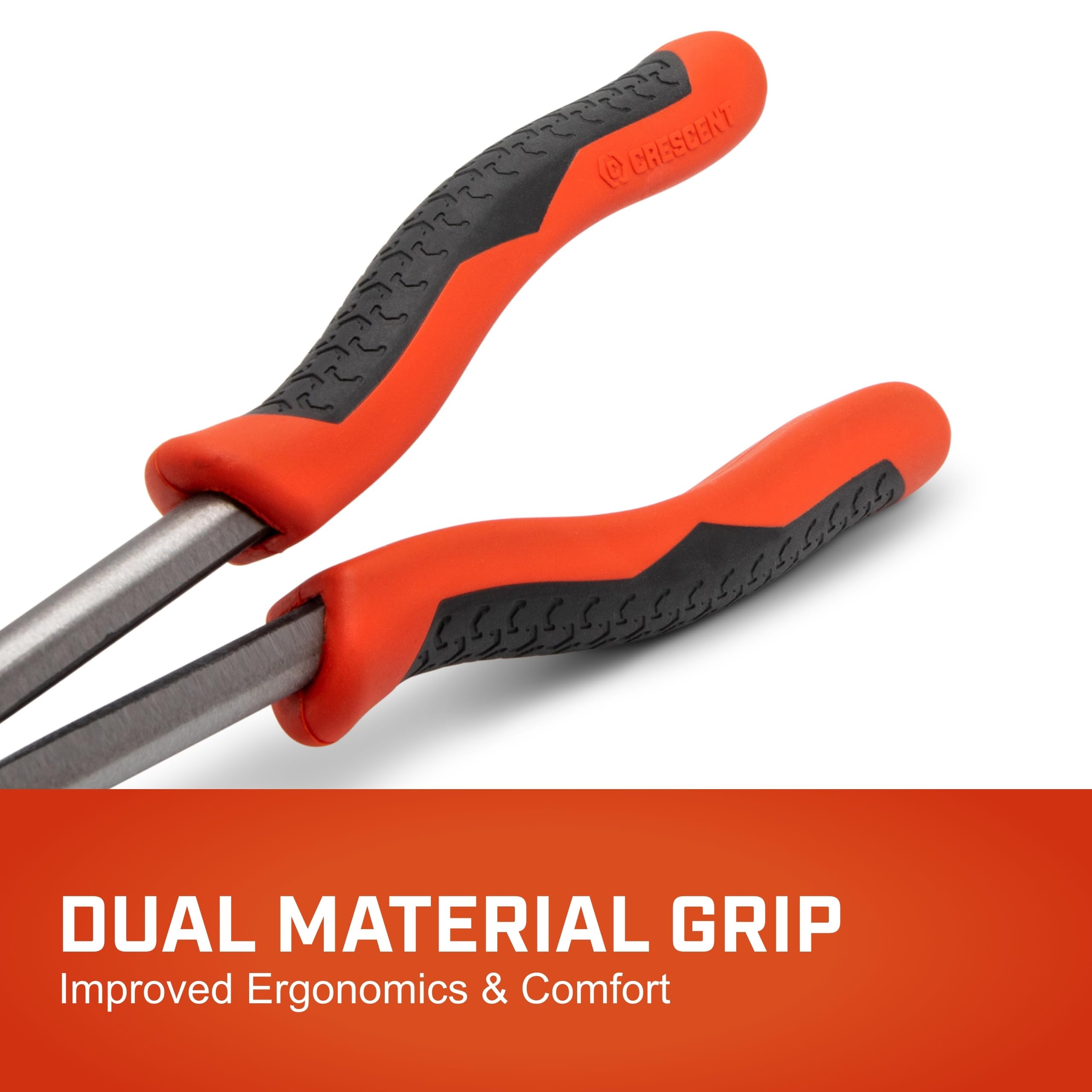 Crescent 13" Dual Material X2™ Long Reach Bent Nose Pliers - PSX201C-06