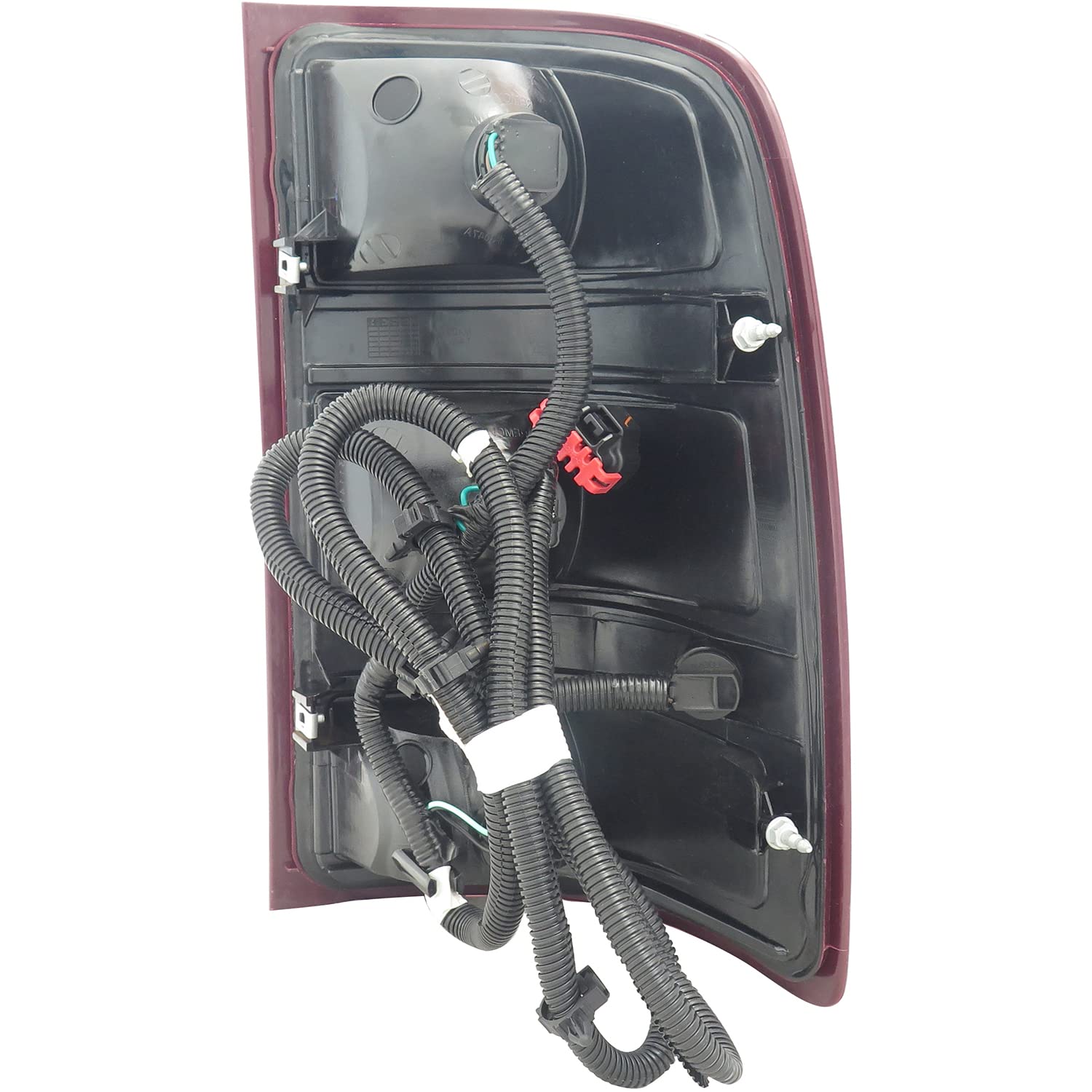 Left TYC Tail Light Assembly Compatible with 2010-2011 GMC Sierra Pickup