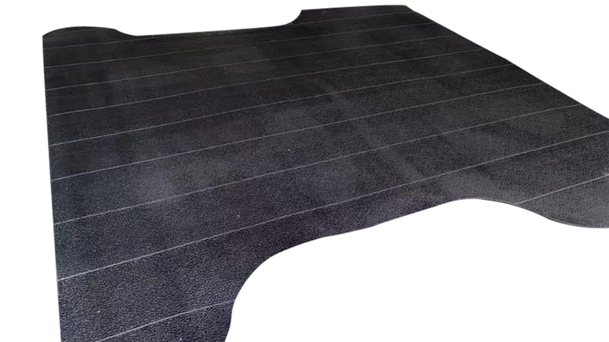 TOTALINER Black Horse 6mm Heavy Duty Rubber Anti-Skid Bed Mat Rug Liner Compatible with 2015-2025 Ford F-150-BMFO10A