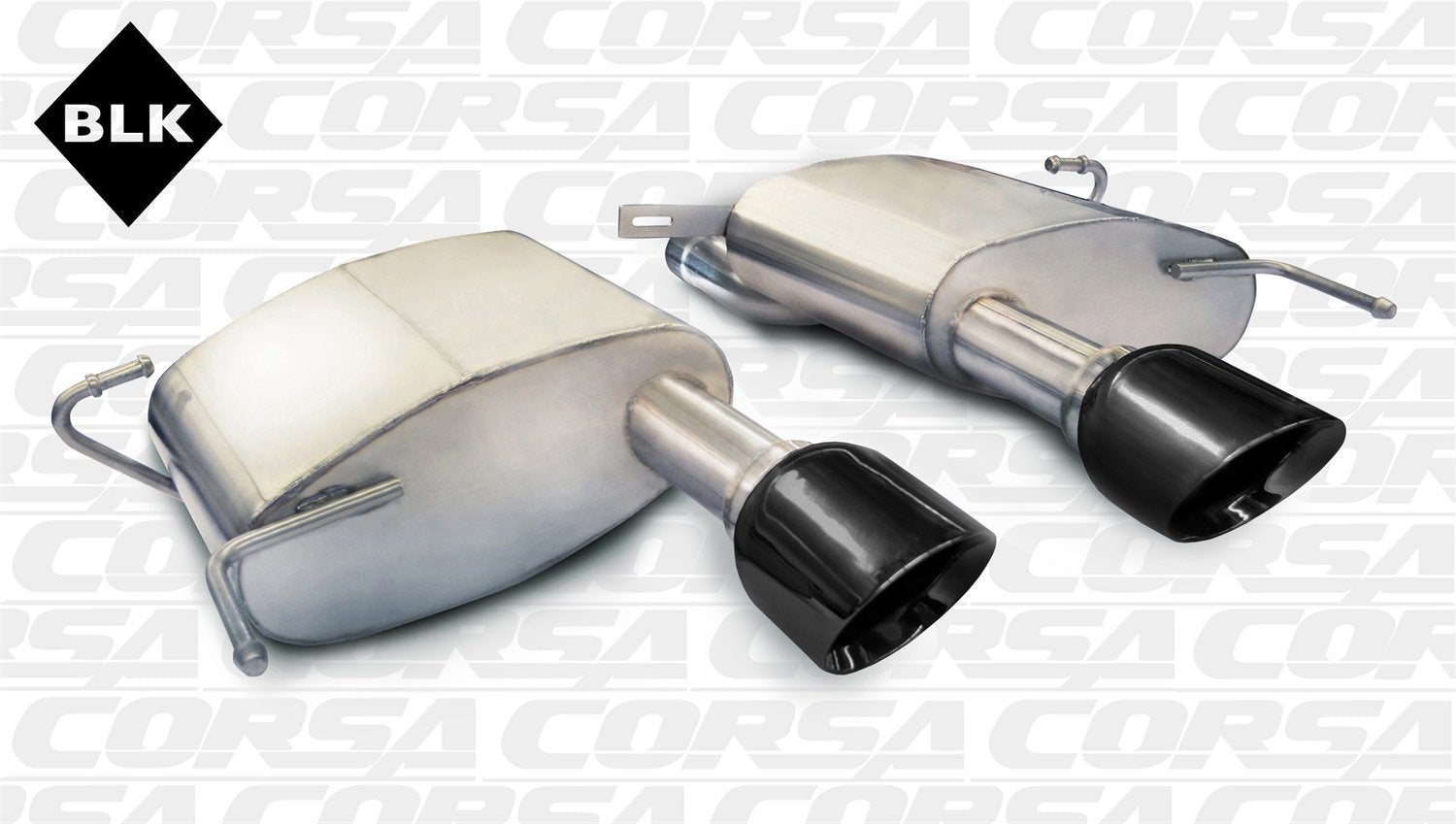 Axle-Back Exhaust System CORSA 14943BLK