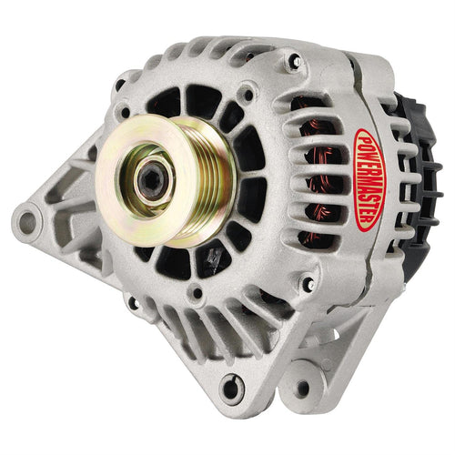 8272 Powermaster Natural Alternator (CS130D 120A 6 Groove Pulley 3.8L "Camaro" OE Hookup PLFS)