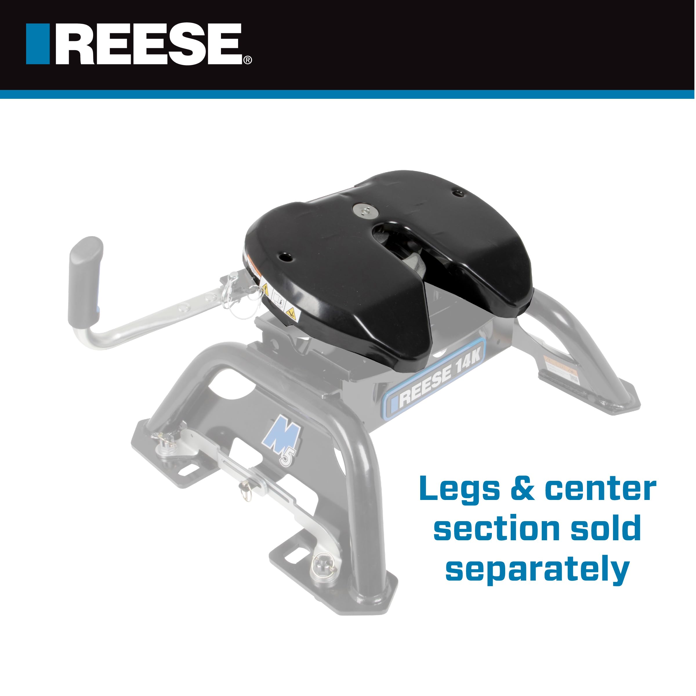 M5 Fifth Wheel Hitch Head Assembly, Reese 30892, 32,000 Capacity Head, Legs & Center Section Sold Separately