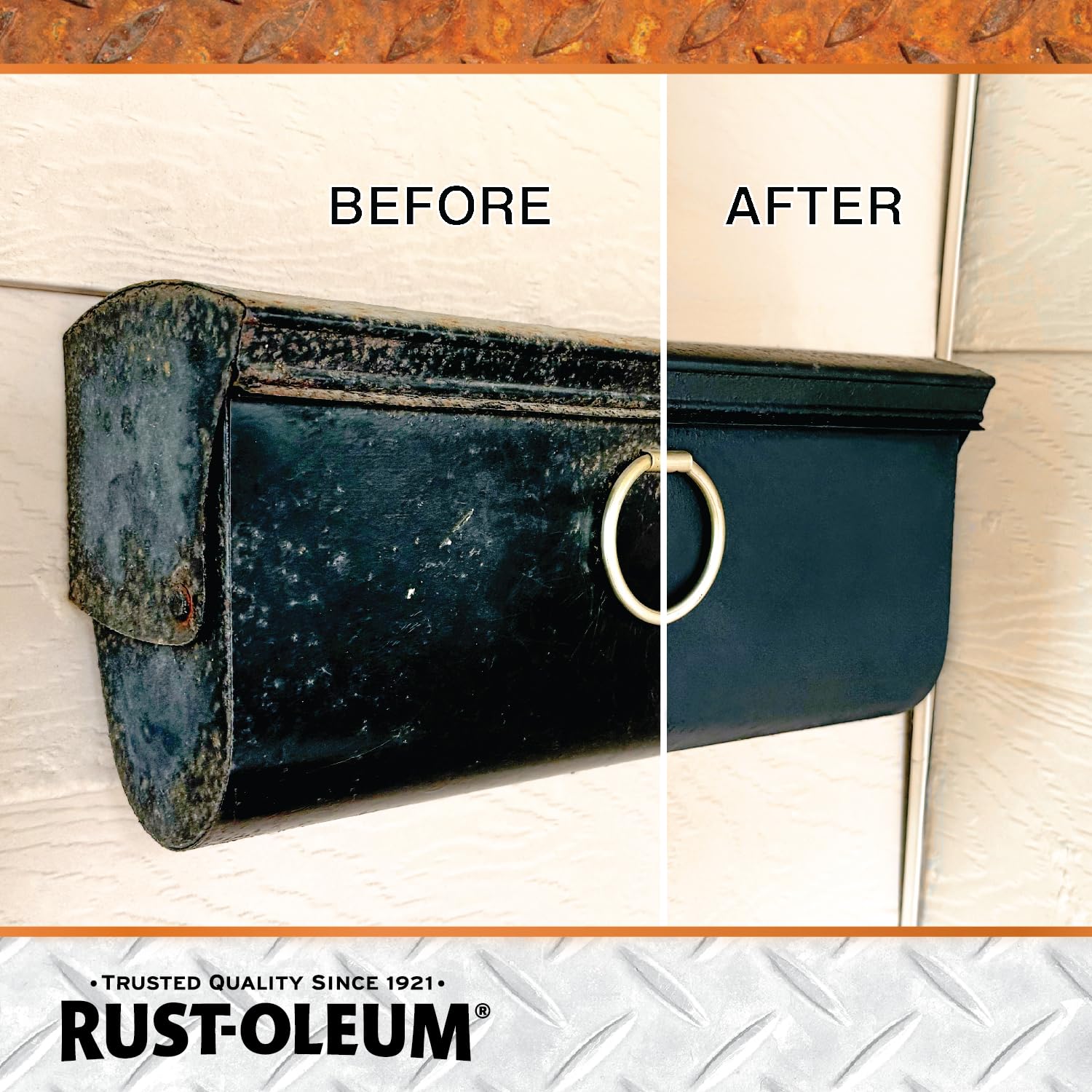 Rust-Oleum Rust Reformer Stops Rust Spray, 10.25 oz, Black