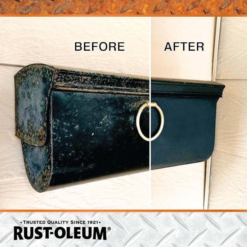 Rust-Oleum Rust Reformer Stops Rust Spray, 10.25 oz, Black