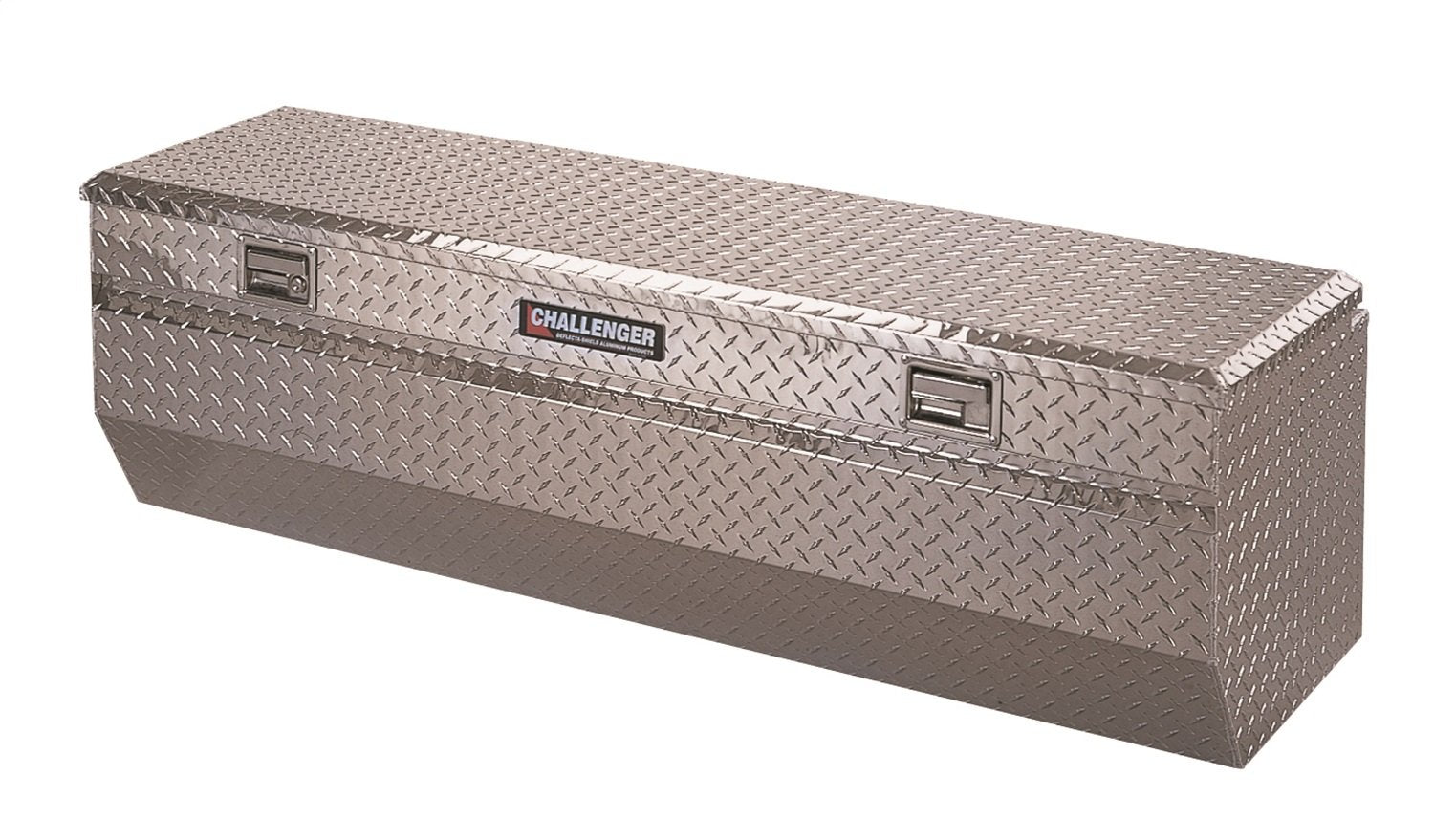 Challenger Series Deflecta-Shield 4455 55" Brite Low-Profile Slant-Bottom Utility Chest