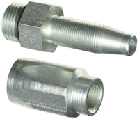 Gates Field Attachable 8C5-8RMB for C5C, C5D and C5M Hose, Male O-Ring Boss, Steel, 13/32" ID