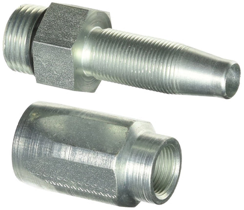 Gates Field Attachable 8C5-8RMB for C5C, C5D and C5M Hose, Male O-Ring Boss, Steel, 13/32" ID