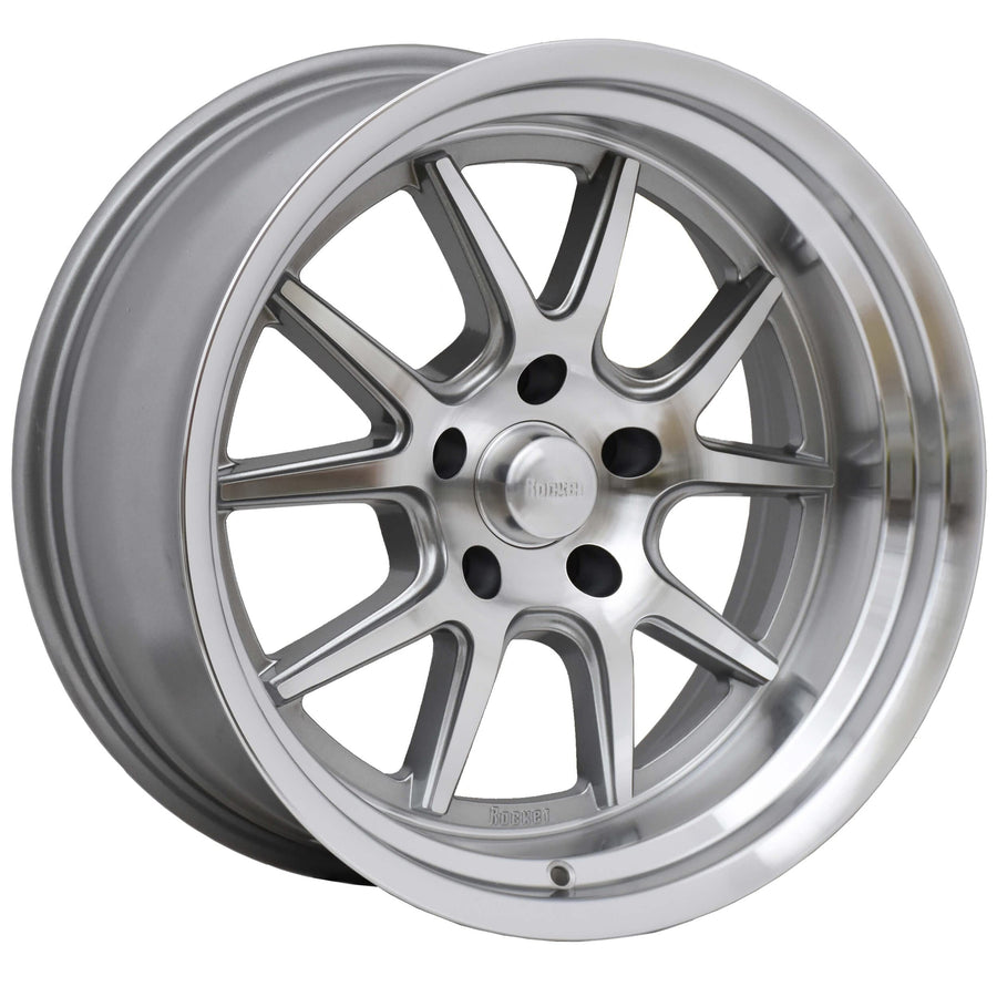 TTR19-896545 Rocket Racing Wheels 18x9 Attack Machined 5x4.5 4.5 bs
