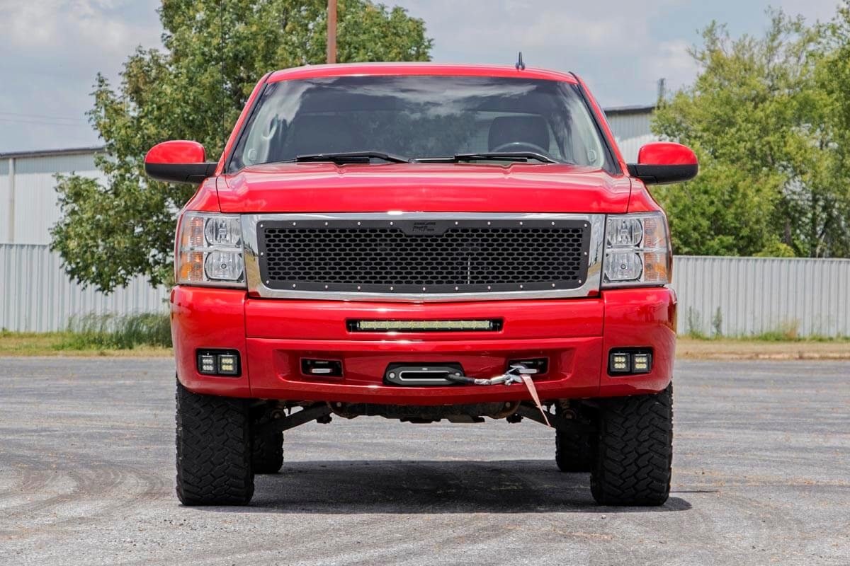 Rough Country LED Fog Light Kit DRL for 07-13 Chevy Silverado 1500-70762DRL