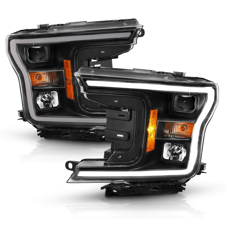Projector Headlamps ANZO USA 111467 Fits Ford F-150
