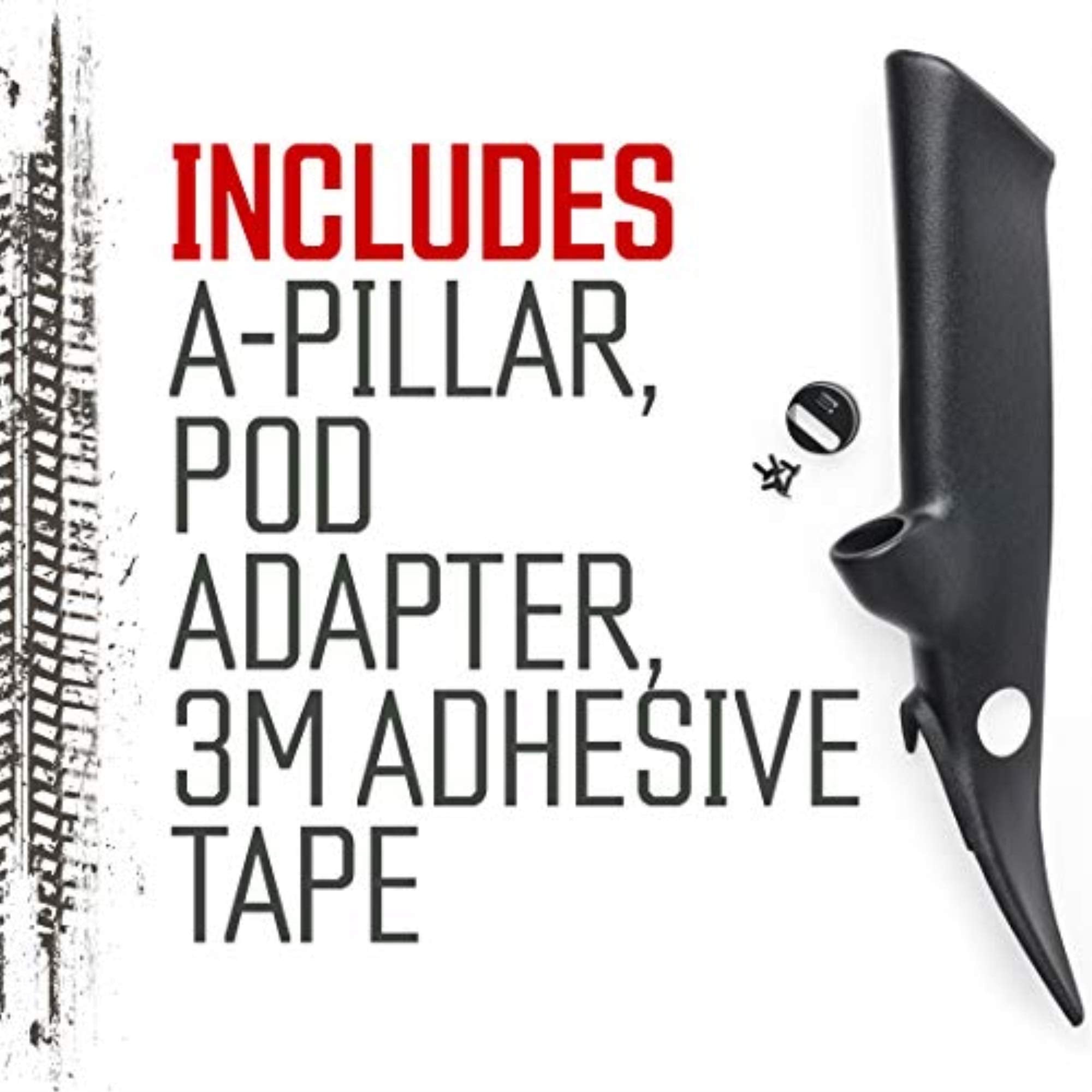 A-Pillar Pod Mount BULLY DOG Silverado/Sierra w/Speaker 1500-3500 99-07(Classic)