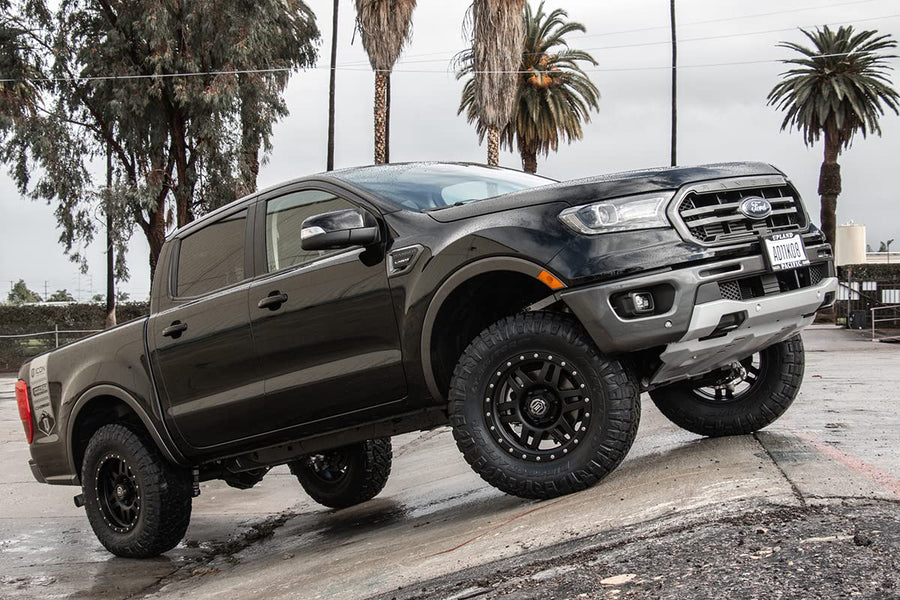 19-21 Ford Ranger ICON, 0-3.5" Lift, Stage 3 Susp System, Billet UCA Al Knuckle