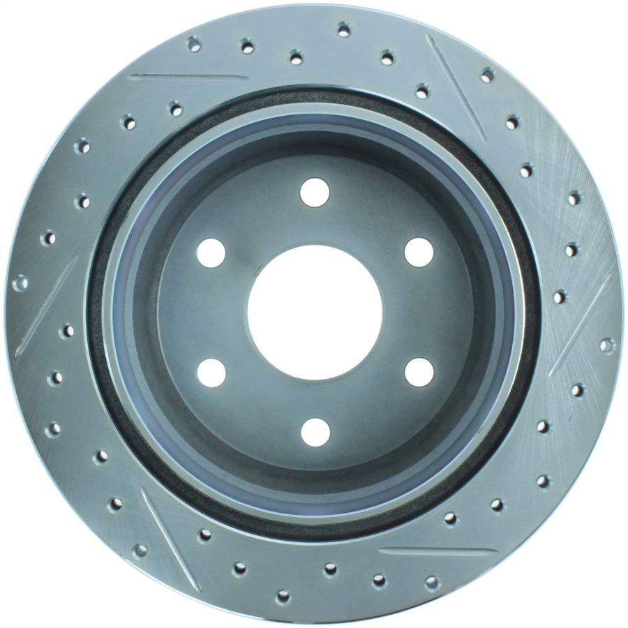 StopTech 227.66041R Rear Right Select Sport Drilled and Slotted Brake Rotor