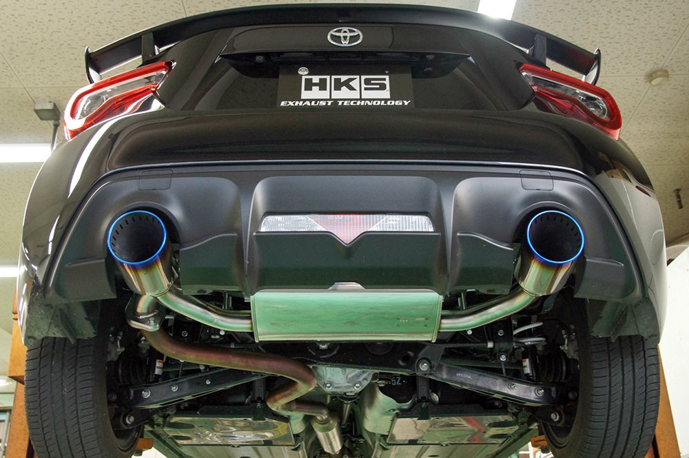 Muffler HKS 32018-AT058 (LEGAMAX Premium ZN6/ZC6 MC MAIN), 1 Pack, (N)