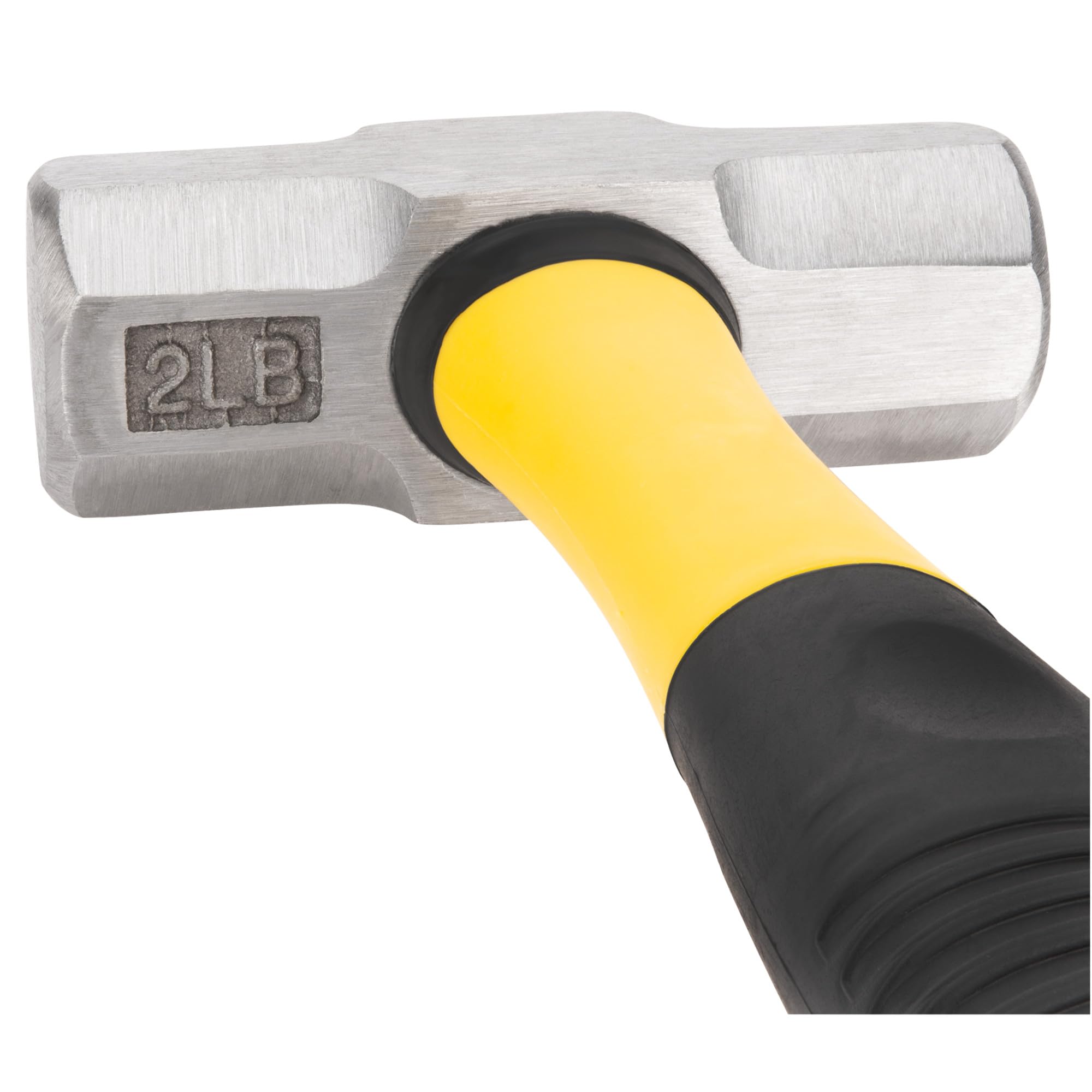 2lb Performance Tool Fiberglass Handle Sledge Hammer, Black