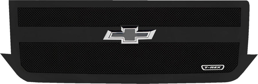 2016-2018 Silverado 1500 T-Rex Grilles Upper Class Series Main Grille, Black, 1 Pc, Replacement, 1 Bar Design - PN #51131