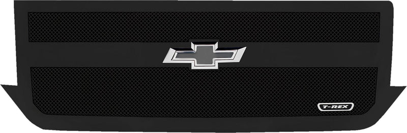 2016-2018 Silverado 1500 T-Rex Grilles Upper Class Series Main Grille, Black, 1 Pc, Replacement, 1 Bar Design - PN #51131
