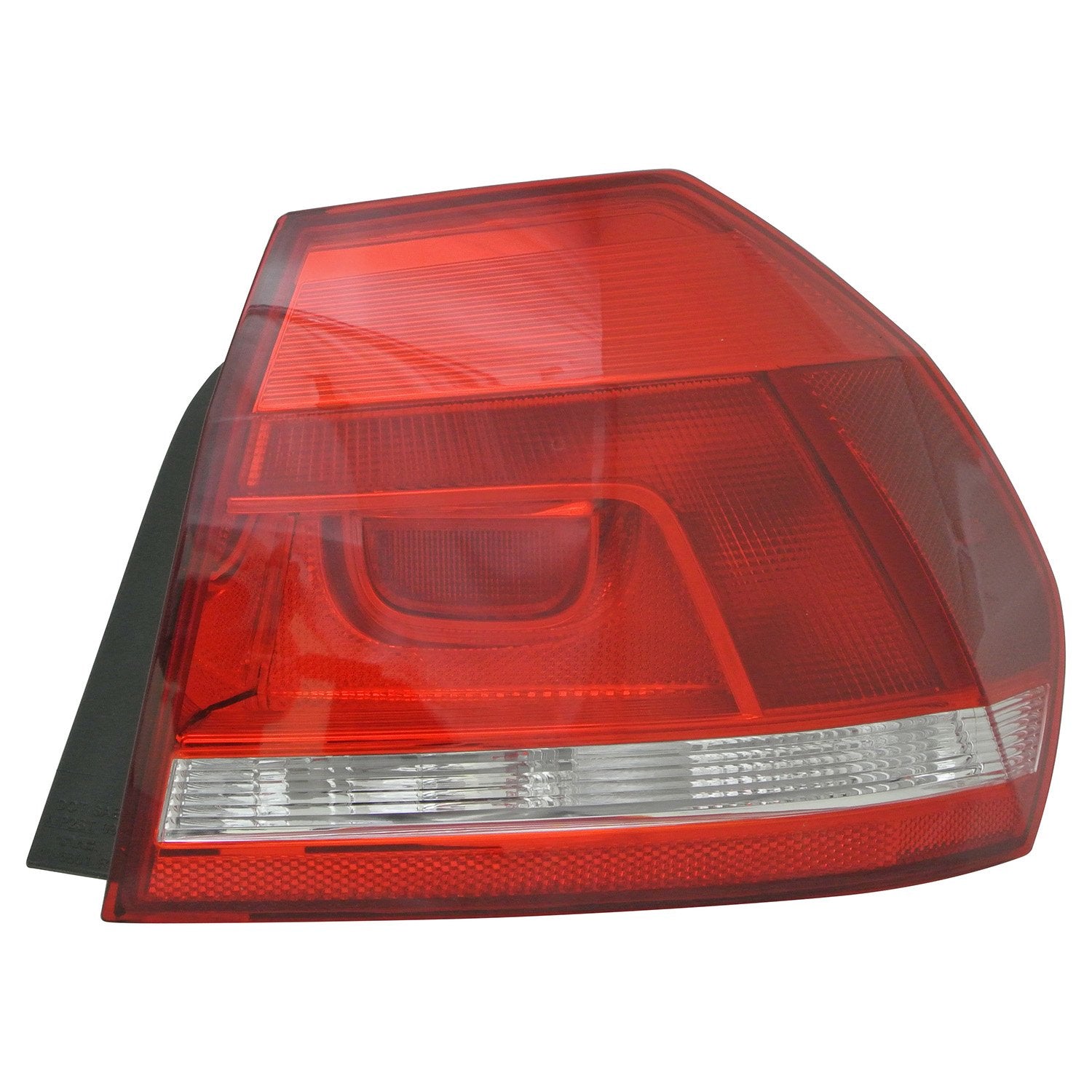Right TYC Tail Light Assembly Compatible with 2012-2015 Volkswagen Passat
