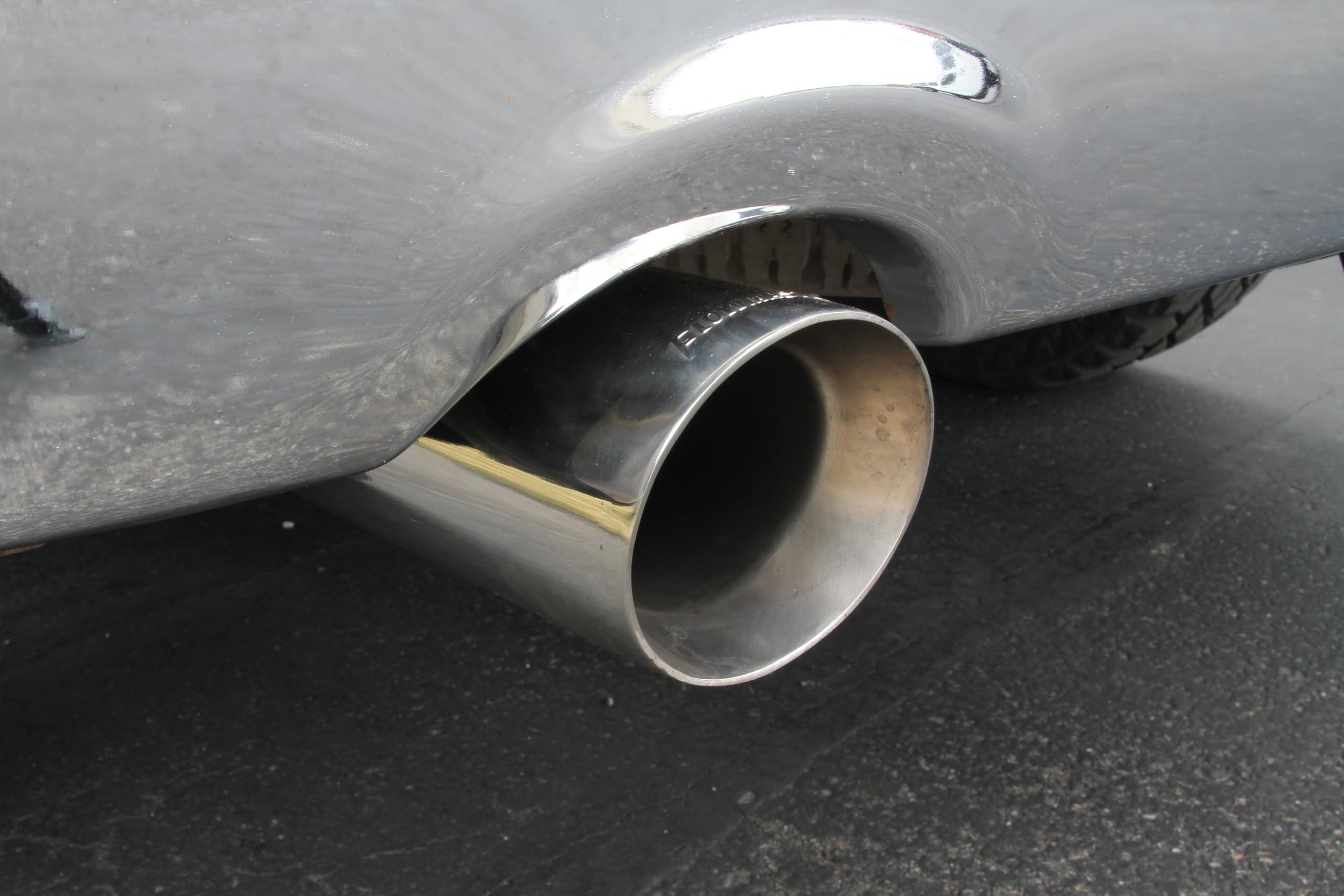 Flowmaster Exhaust Tip 15356 4 Inch Angle Cut Polished 304 Stainless Steel Direct Fit Compatible with 2009-2024 Classic Body RAM 1500 5.7L Hemi with Factory Dual Exhaust