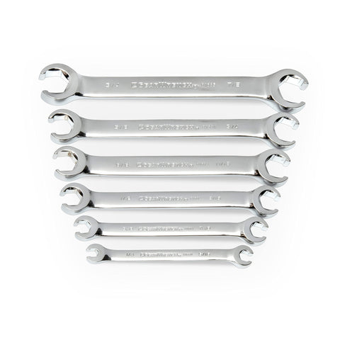 6 Pc. GEARWRENCH Flare Nut Wrench Set, SAE - 81907