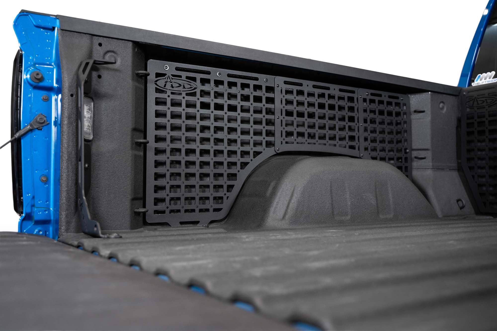 Molle Panels Bed Side for The 2019-2024 Chevy Silverado 1500/GMC Sierra 1500 | Molle Pattern Offers Diverse Mounting Solutions | Made in The USA | Addictive Desert Designs (Driver Side Full Kit)