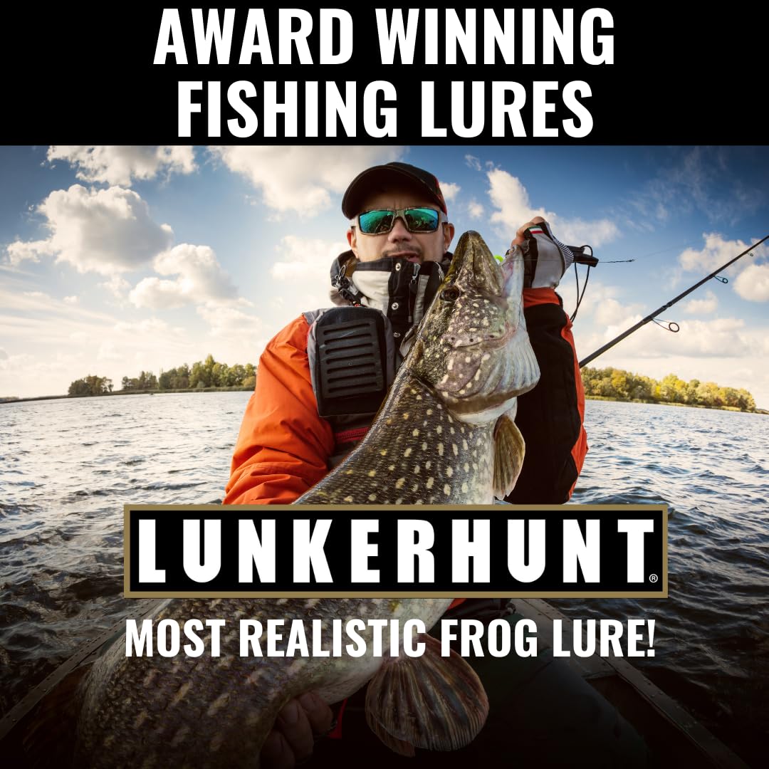 Pocket Frog Lure LUNKERHUNT for Bass Fishing | Pocket Frog Lure 1.75 Inch | Topwater Fishing Lures with Weedless Hooks for Trout, Pike in Saltwater and Fresh Water, Mischief Minnow