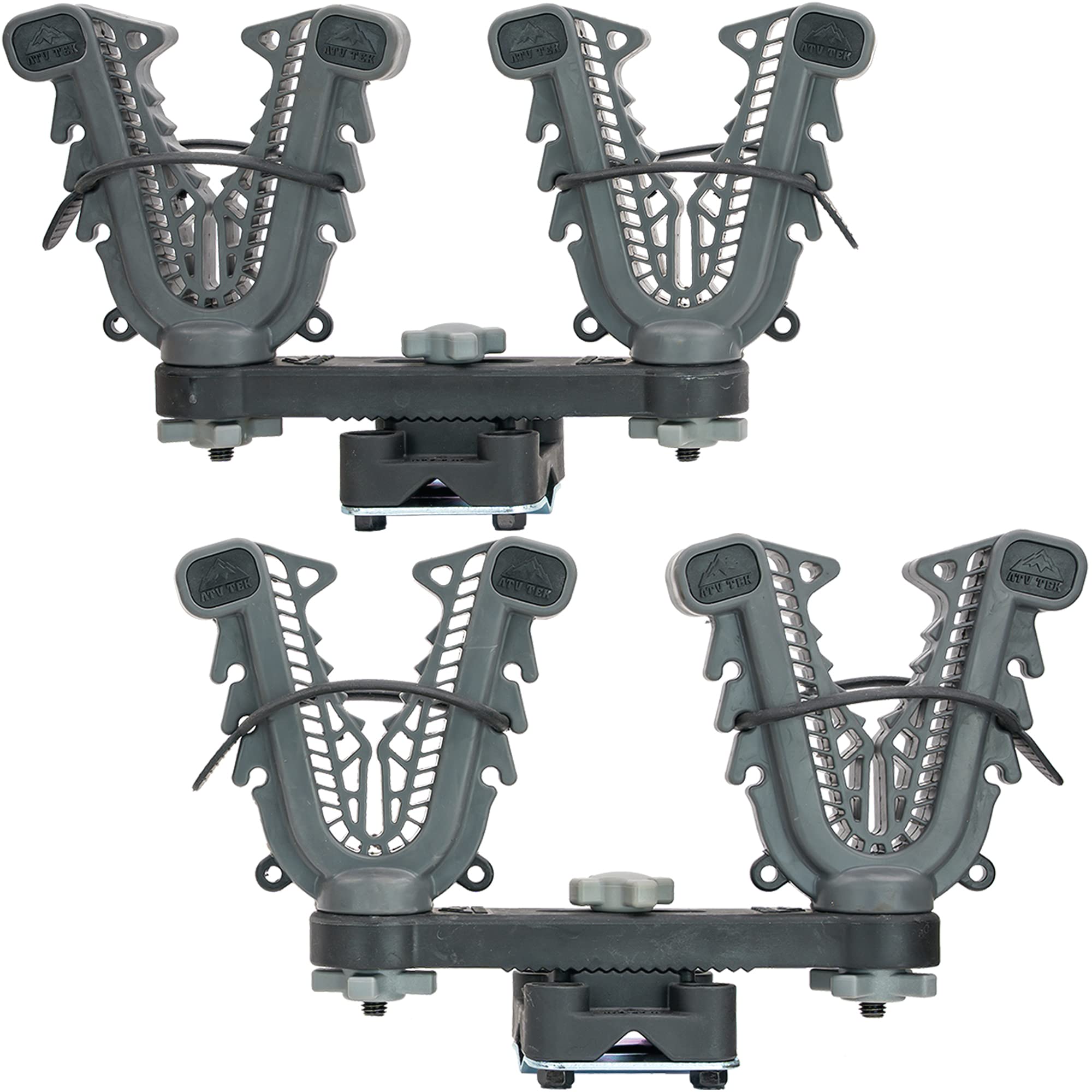 VFG2, ATV TEK V-Grip Mounting Rack for Gun, Bow, Tools, Utilities - Double Rider