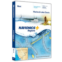 West Marine and Lake Charts Navionics Plus on SD/MSD