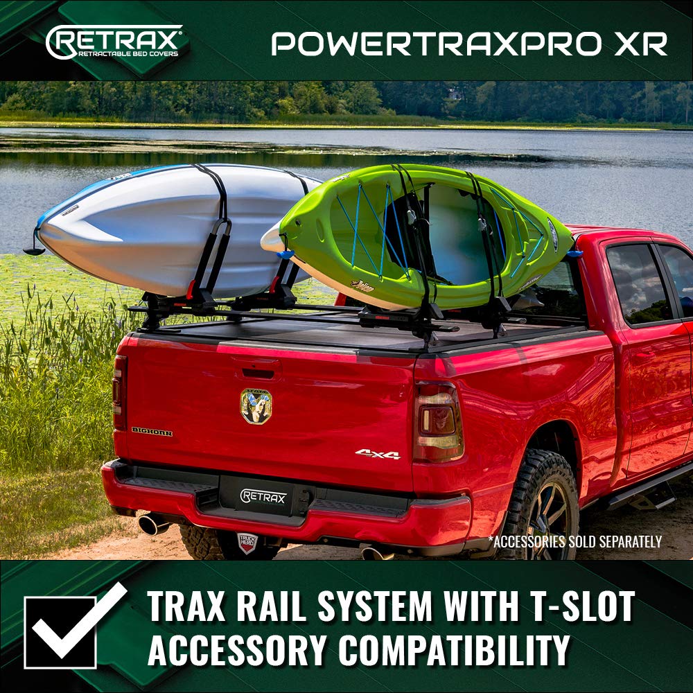 Retrax PowertraxPRO XR RealTruck Retractable Truck Bed Tonneau Cover | T-90732 | Fits 2022 - 2025 Nissan Frontier King Bed or Crew Cab (w/ or w/o Utilitrack) 6' 1" Bed (73.3")