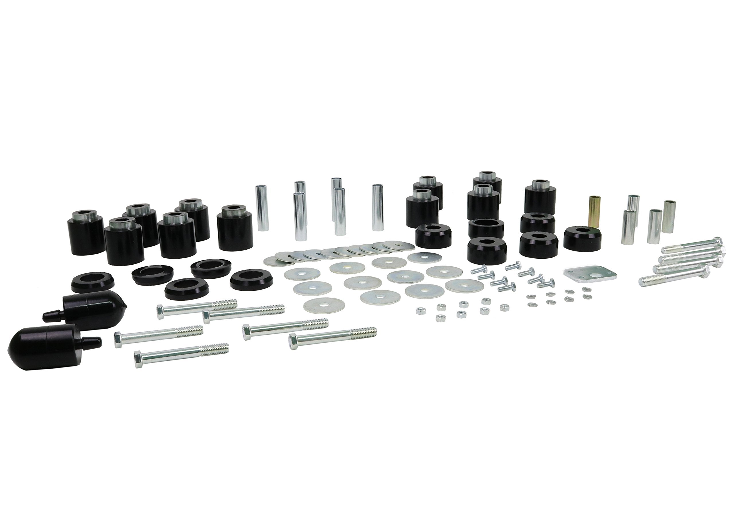 W93569 Whiteline Front and Rear Body Lift Kit Compatible with 97-06 Wrangler